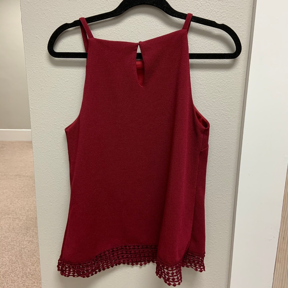 Red Office Top - Picture 3 of 3